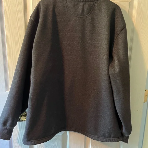 Carhartt Heavy Duty Rain Defender 3/4 Zip Sweatshirt - Picture 6 of 6